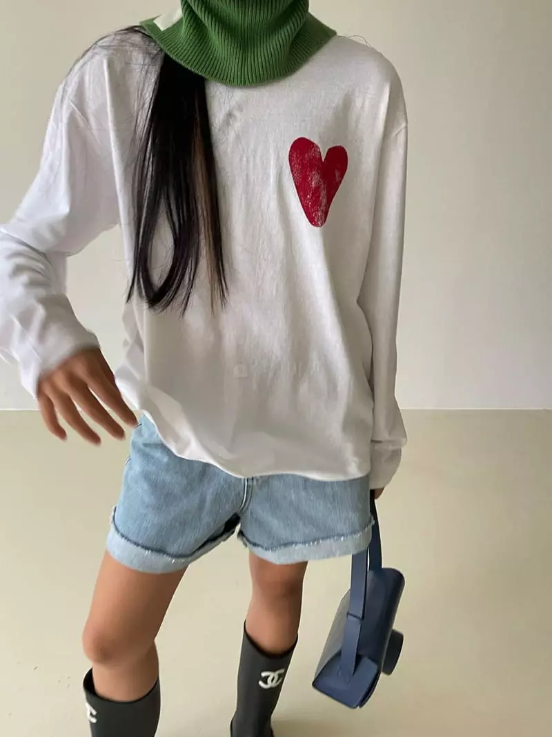Via - Korean Women Fashion - #romanticstyle - Vintage Tee - 3