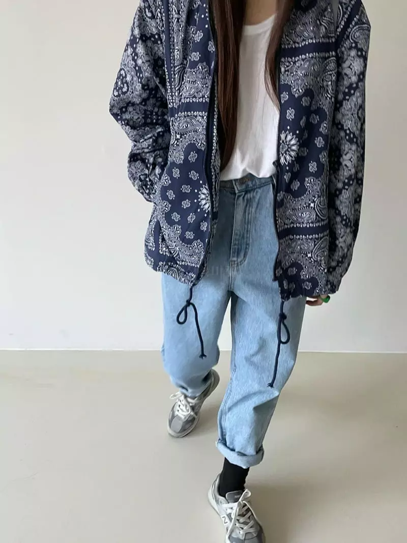 Via - Korean Women Fashion - #restrostyle - Frim Jumper - 4