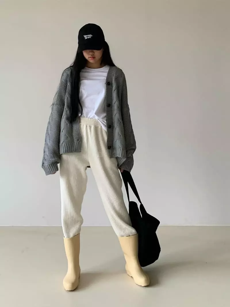 Via - Korean Women Fashion - #shopsmall - Urban Twist Cardigan - 9