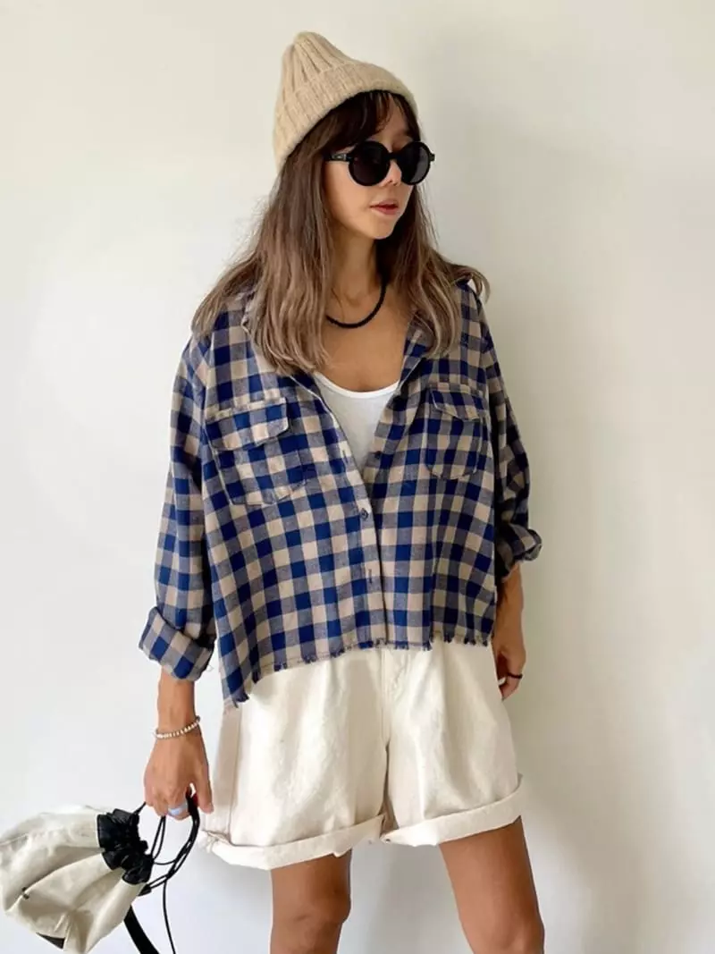 Via - Korean Women Fashion - #shopsmall - Sunny Shirt - 7
