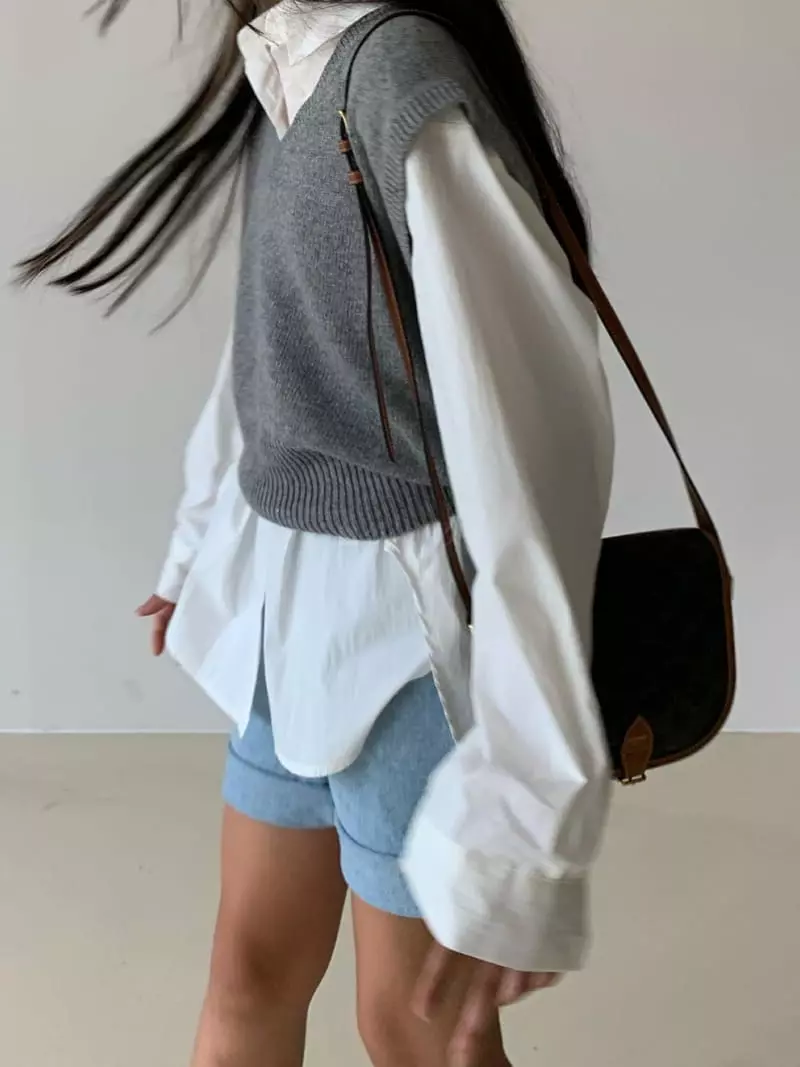 Via - Korean Women Fashion - #shopsmall - Sweet Vest - 6