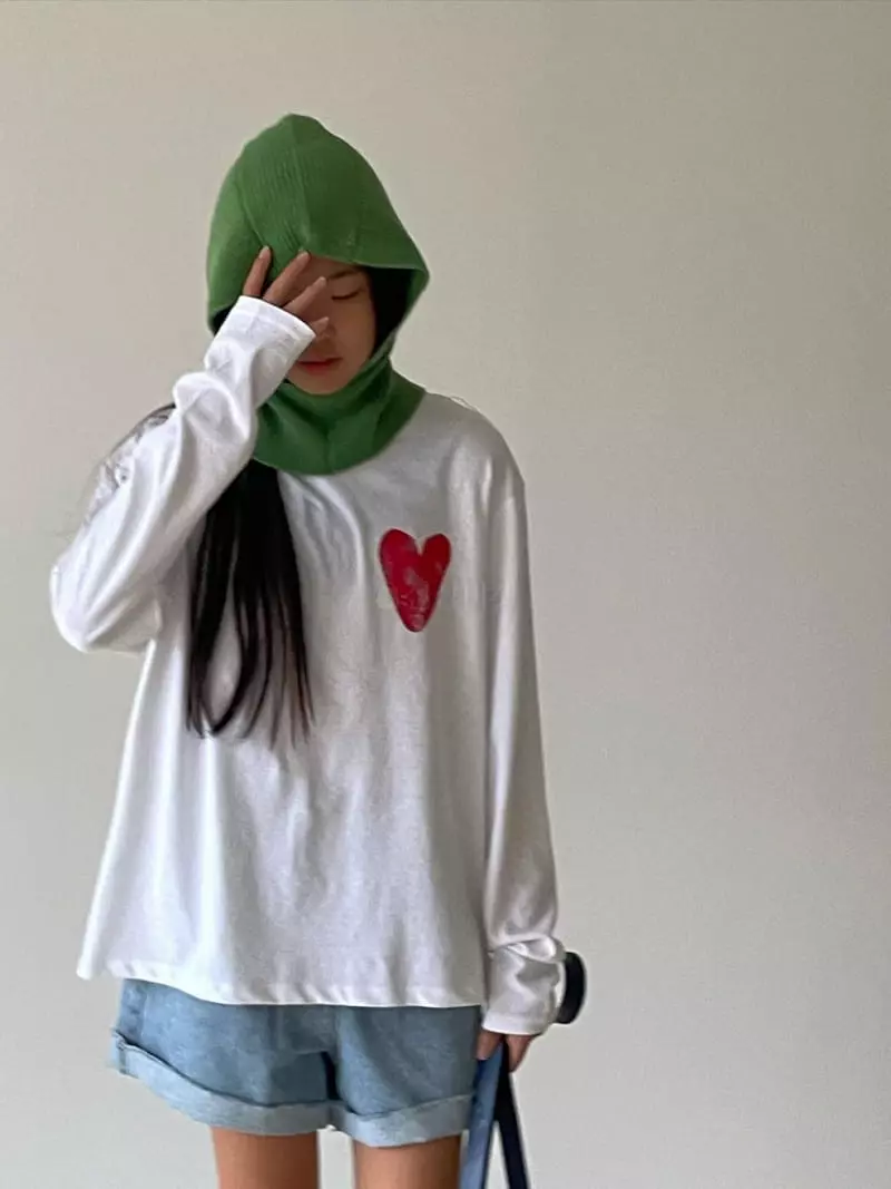 Via - Korean Women Fashion - #romanticstyle - Vintage Tee - 4