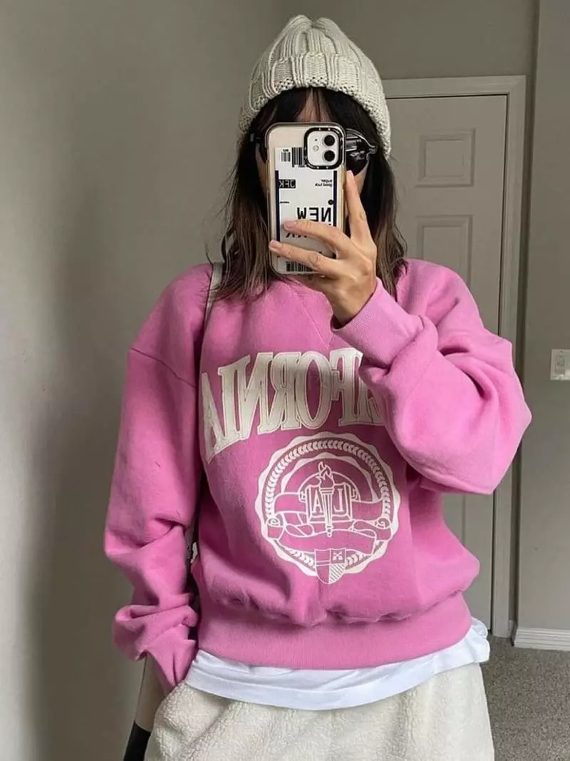 Via - Korean Women Fashion - #shopsmall - Ponia Sweatshirt