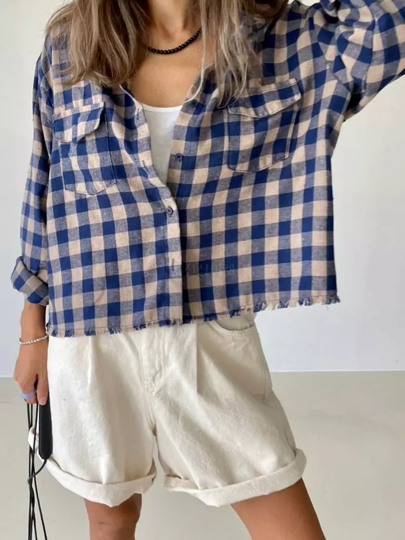 Via - Korean Women Fashion - #thatsdarling - Sunny Shirt - 8