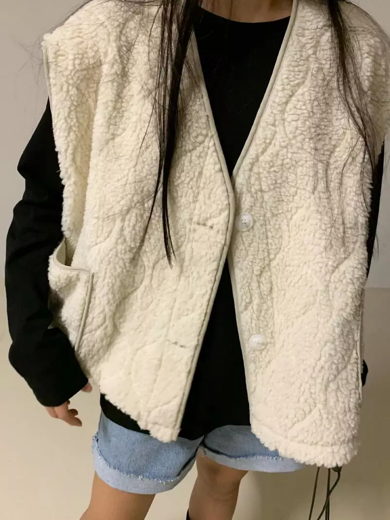 Via - Korean Women Fashion - #thatsdarling - Bbogle Vest - 6