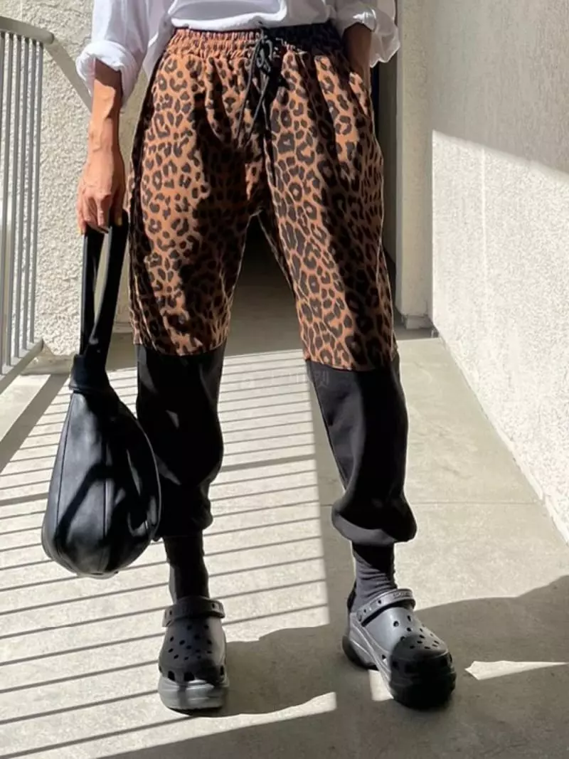 Via - Korean Women Fashion - #thatsdarling - Leopard Pants - 9