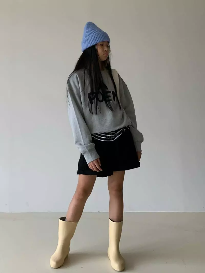 Via - Korean Women Fashion - #thatsdarling - Foem Sweatshirt - 3