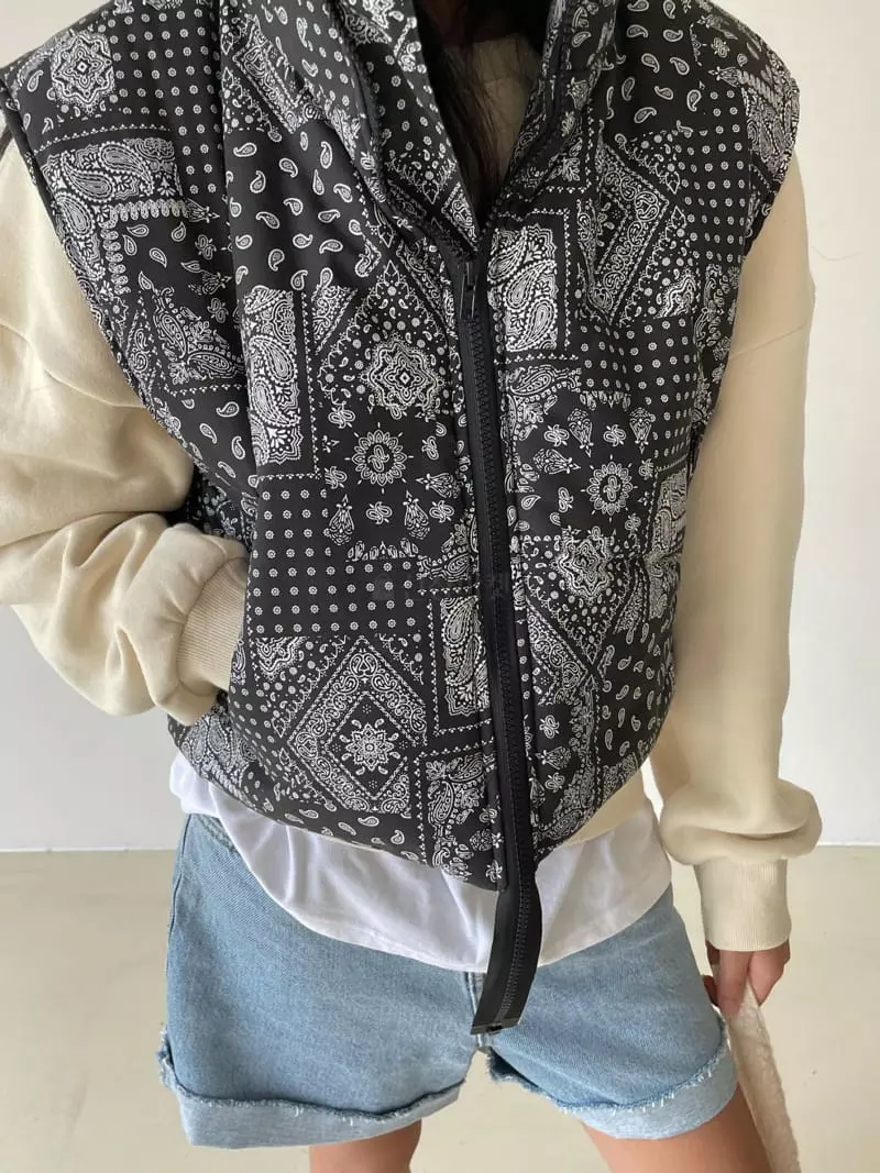 Via - Korean Women Fashion - #thelittlethings - Paisely Vest