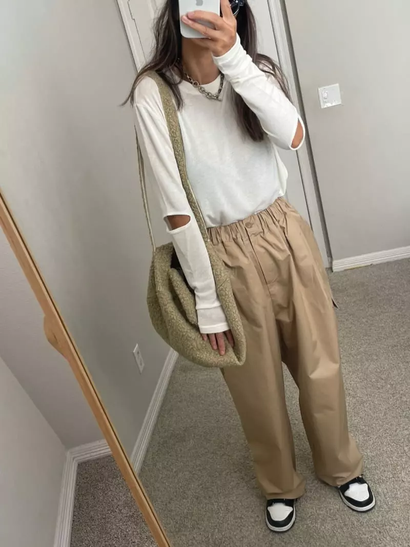 Via - Korean Women Fashion - #vintageinspired - Elbo Tee - 6