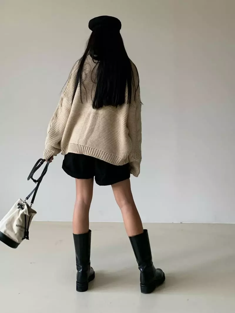 Via - Korean Women Fashion - #womensfashion - Urban Twist Cardigan - 4