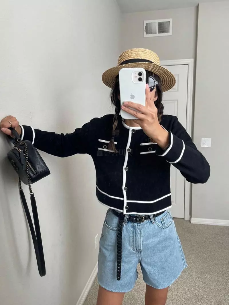Via - Korean Women Fashion - #vintageinspired - City Cardignan - 4