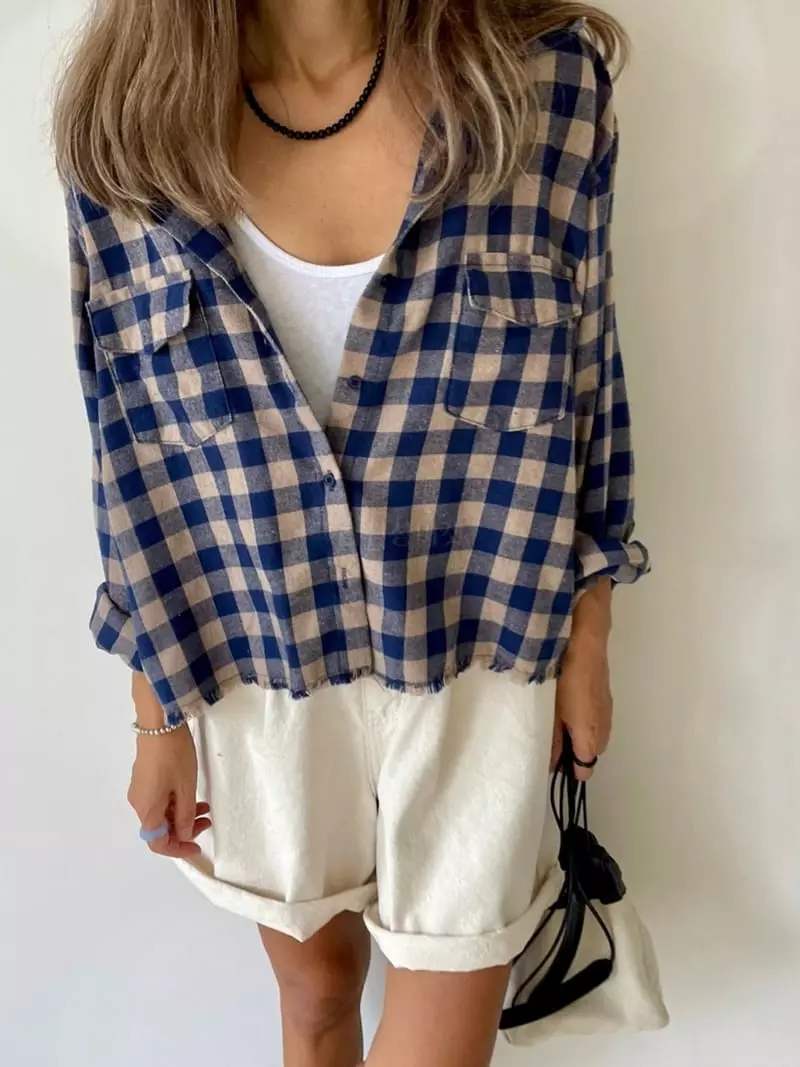 Via - Korean Women Fashion - #vintagekidsstyle - Sunny Shirt - 3