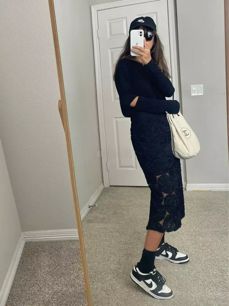 Via - Korean Women Fashion - #vintagekidsstyle - Flan Skirt - 11