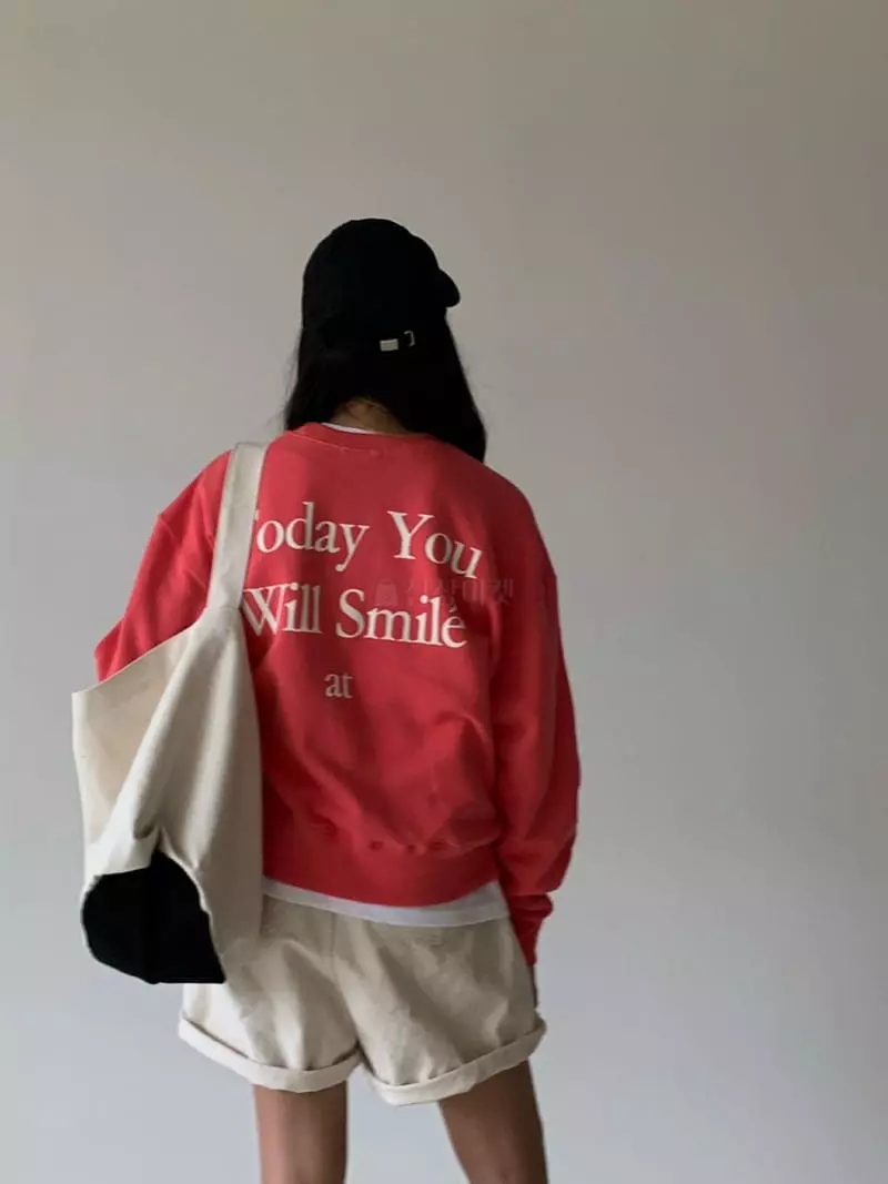 Via - Korean Women Fashion - #womensfashion - Today Sweatshirt