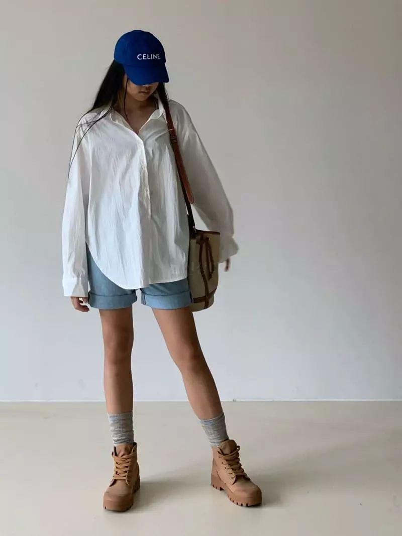 Via - Korean Women Fashion - #womensfashion - Back Button Shirt - 9
