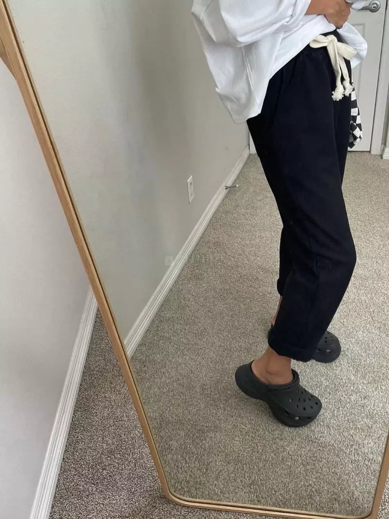 Via - Korean Women Fashion - #momslook - Baggy Pants - 4