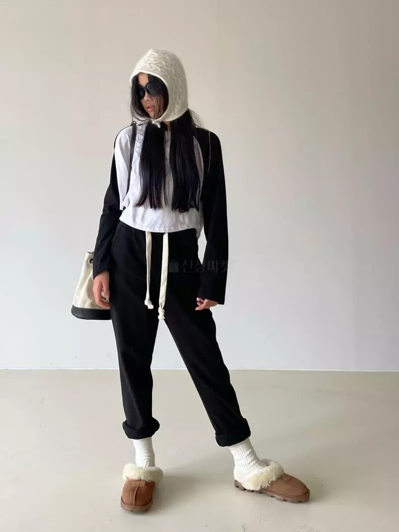 Via - Korean Women Fashion - #womensfashion - Baggy Pants - 6