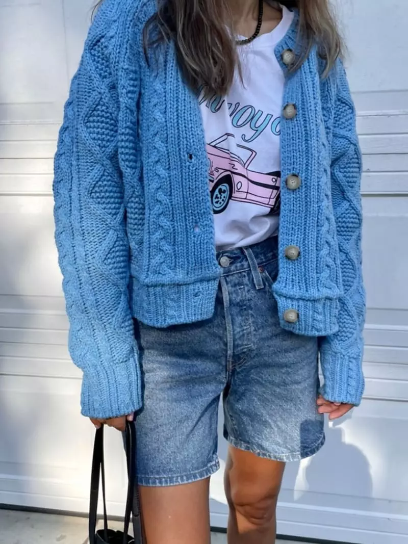 Via - Korean Women Fashion - #womensfashion - Mood Cardigan - 5