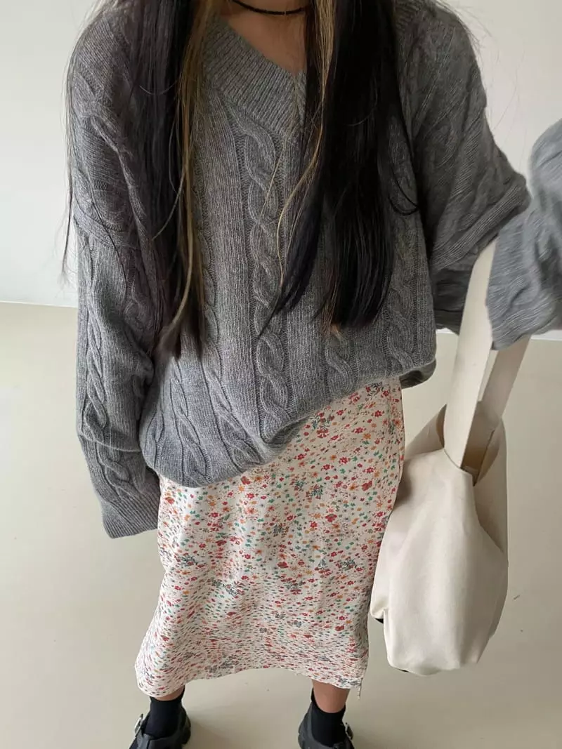 Via - Korean Women Fashion - #womensfashion - Mer Knit Tee - 12