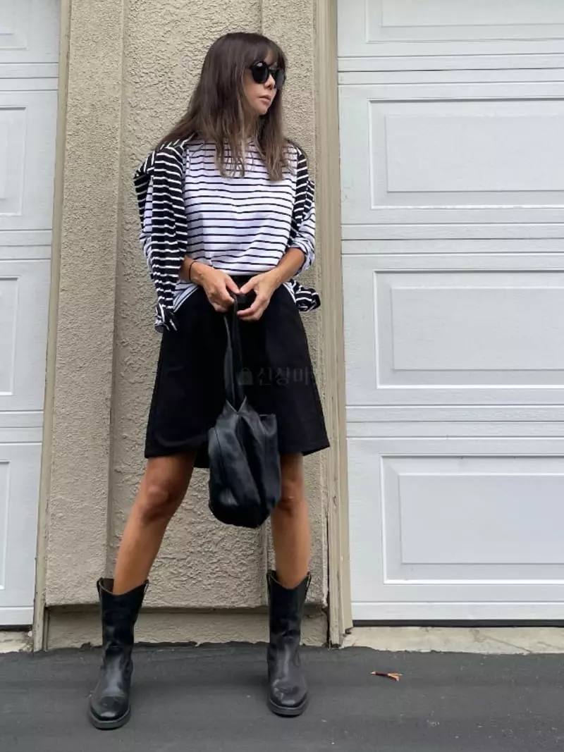Via - Korean Women Fashion - #womensfashion - Dan Long Tee - 9