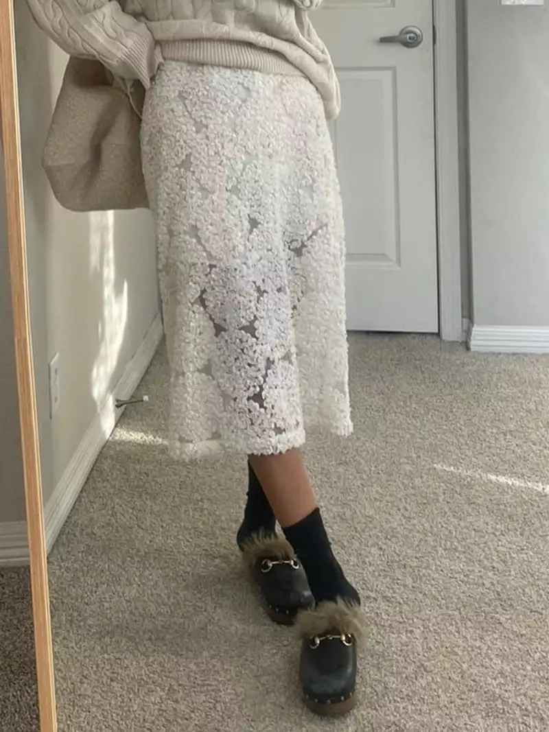Via - Korean Women Fashion - #womensfashion - Flan Skirt - 3