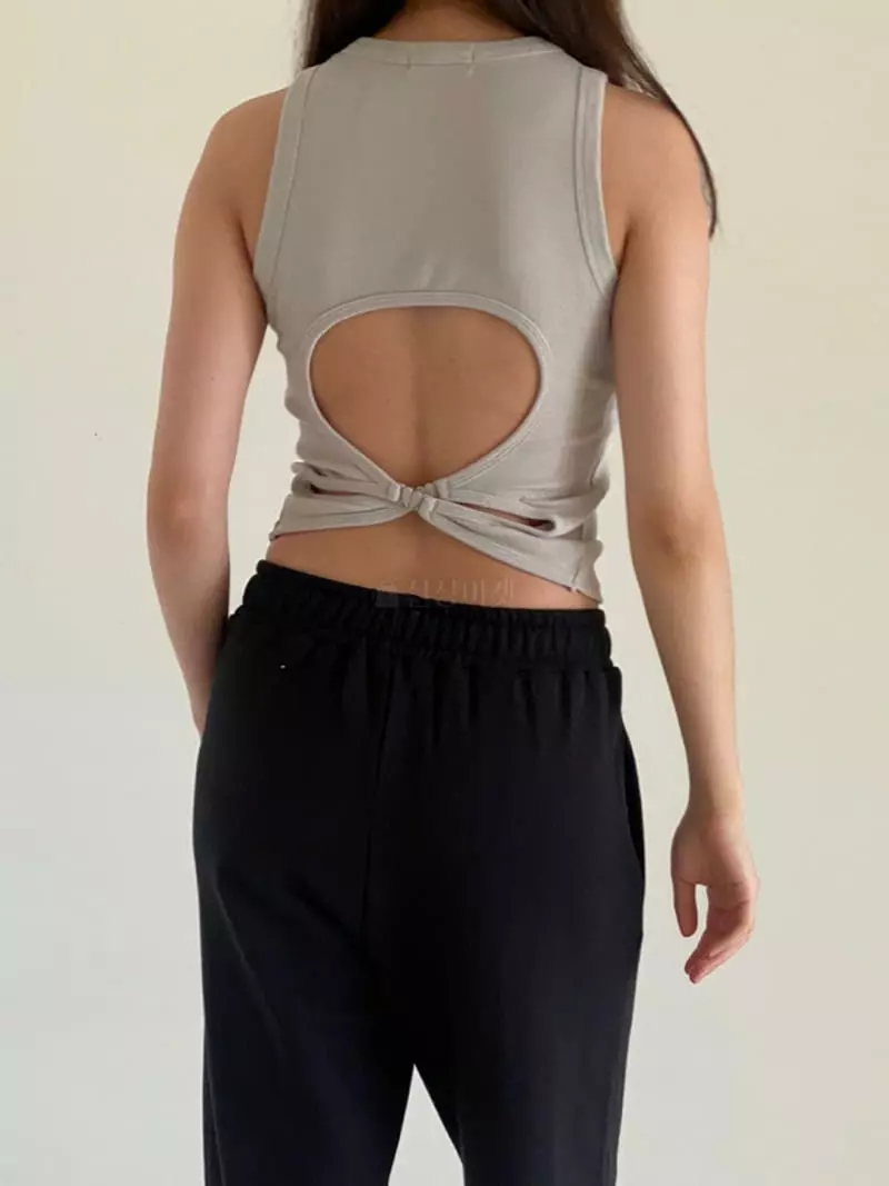 Villabutton - Korean Women Fashion - #momslook - Heat Sleeveless - 3