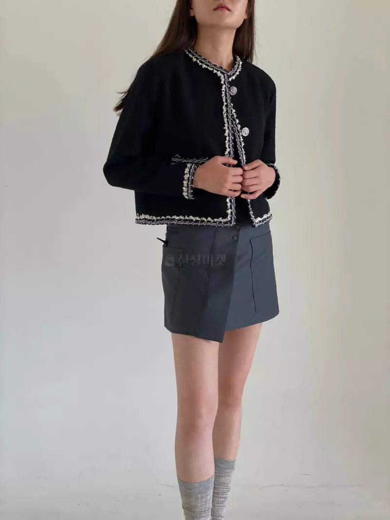 Villabutton - Korean Women Fashion - #momslook - Twid Jacket - 4