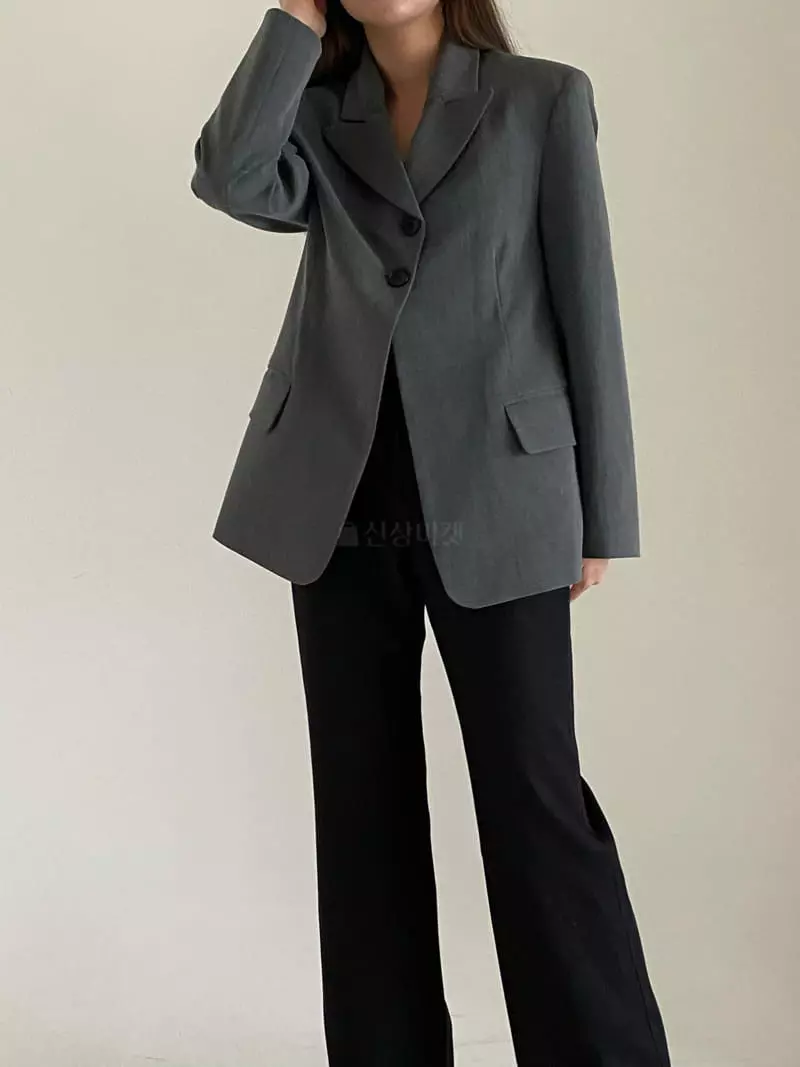 Villabutton - Korean Women Fashion - #momslook - Two Button Jacket