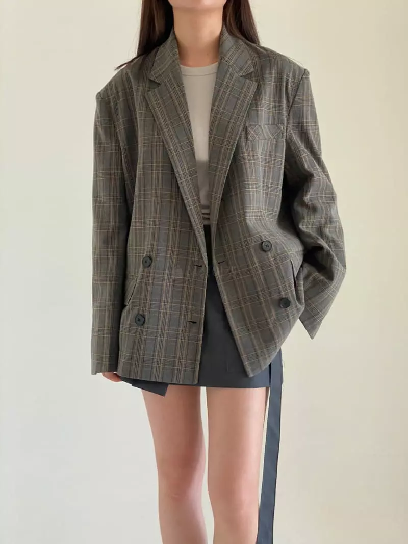 Villabutton - Korean Women Fashion - #momslook - Over Jacket - 10