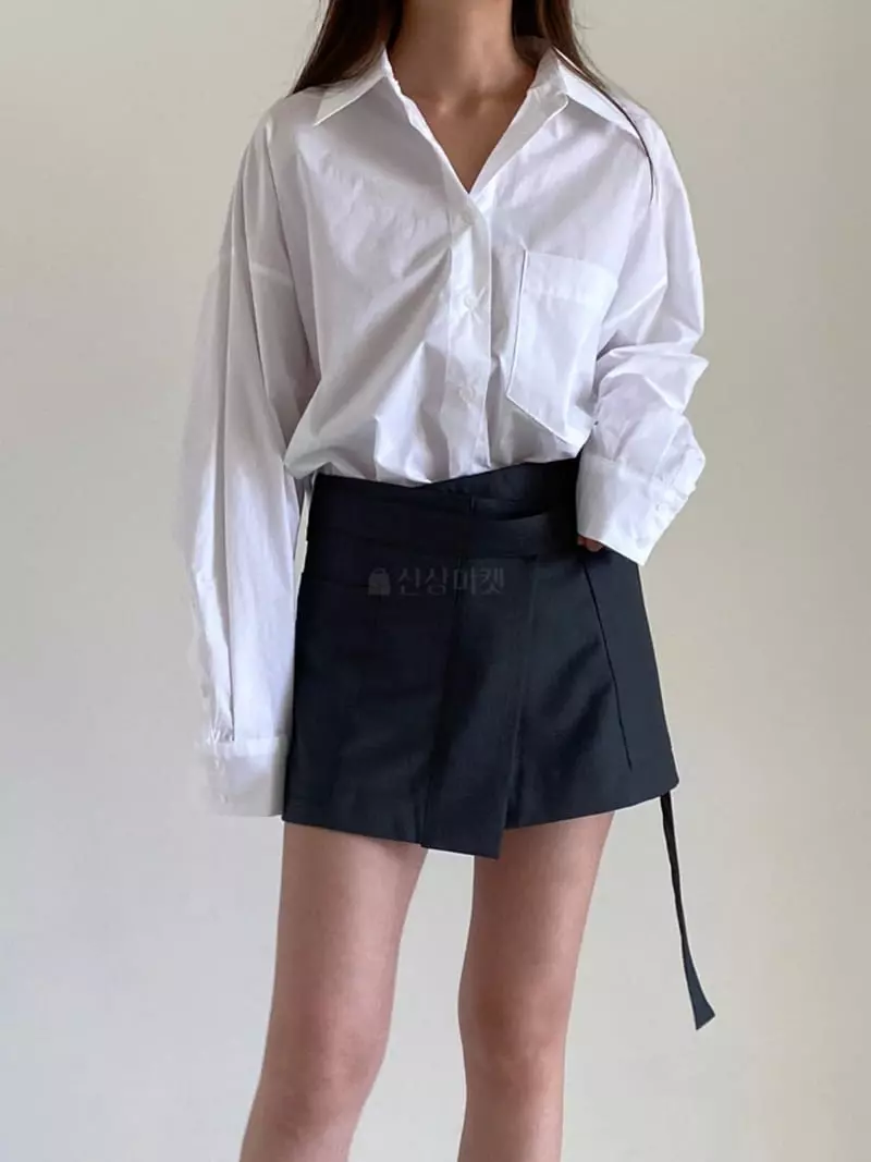 Villabutton - Korean Women Fashion - #momslook - Over Shirt - 11