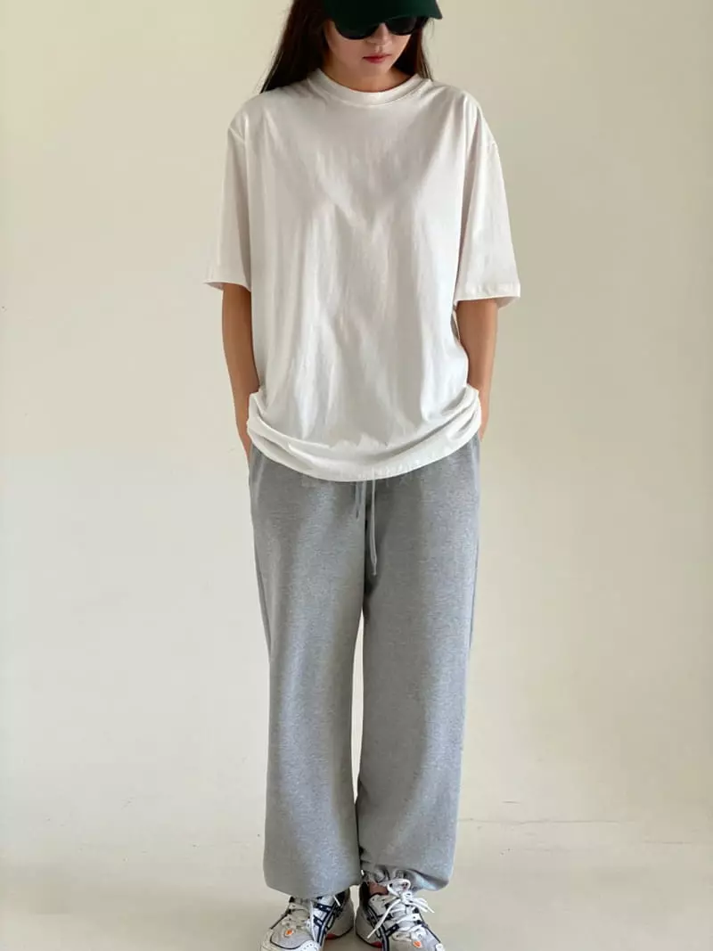 Villabutton - Korean Women Fashion - #momslook - Lona Tee - 3