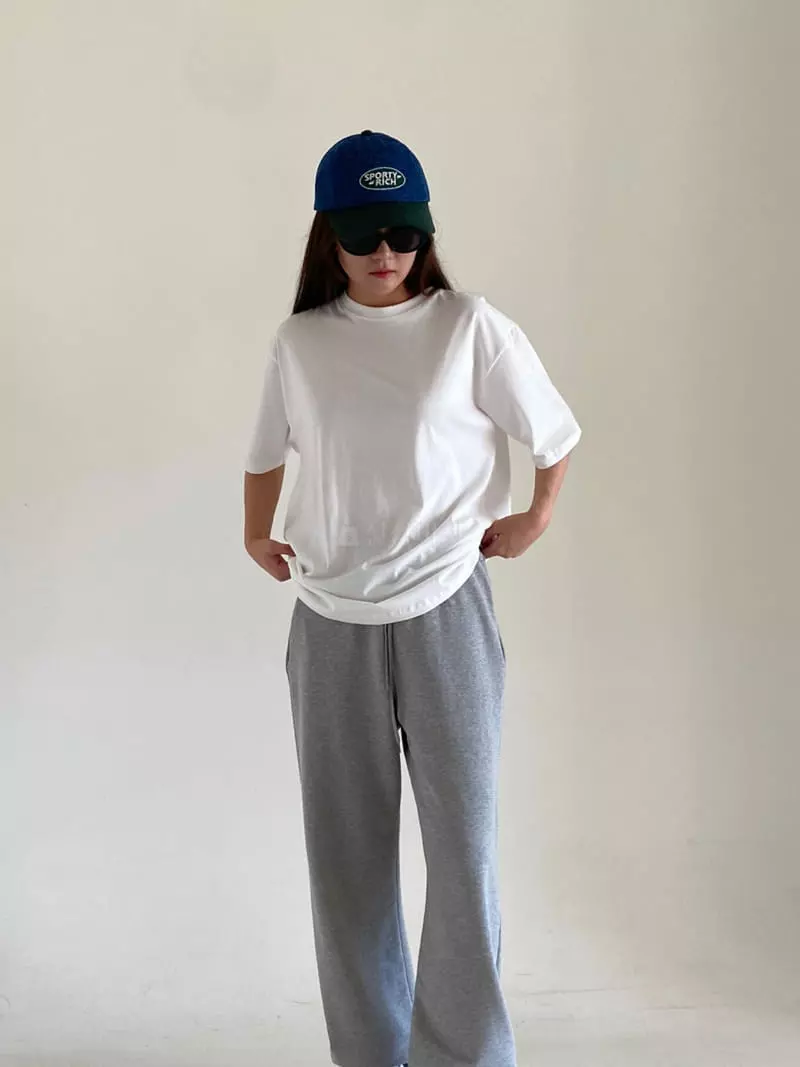 Villabutton - Korean Women Fashion - #momslook - Lona Tee - 5
