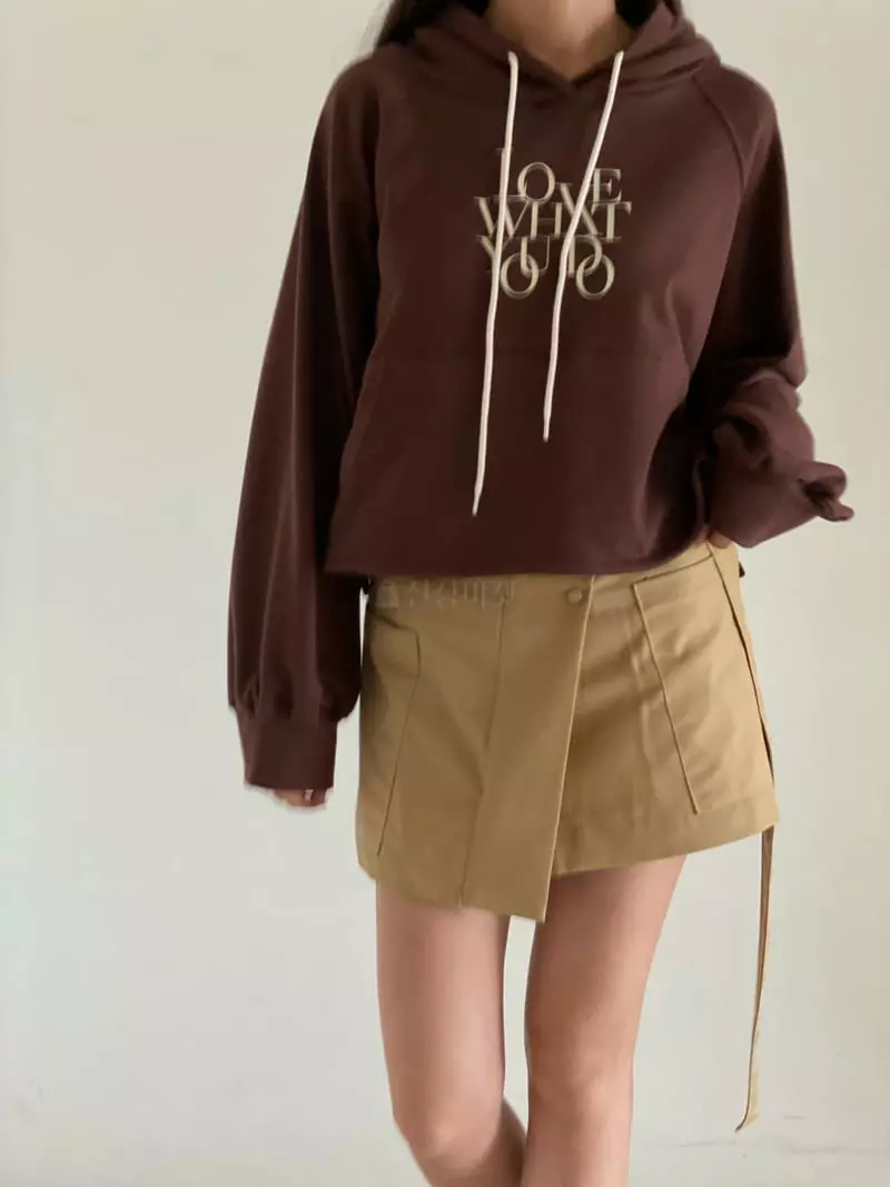 Villabutton - Korean Women Fashion - #momslook - Lettering Hoody - 6