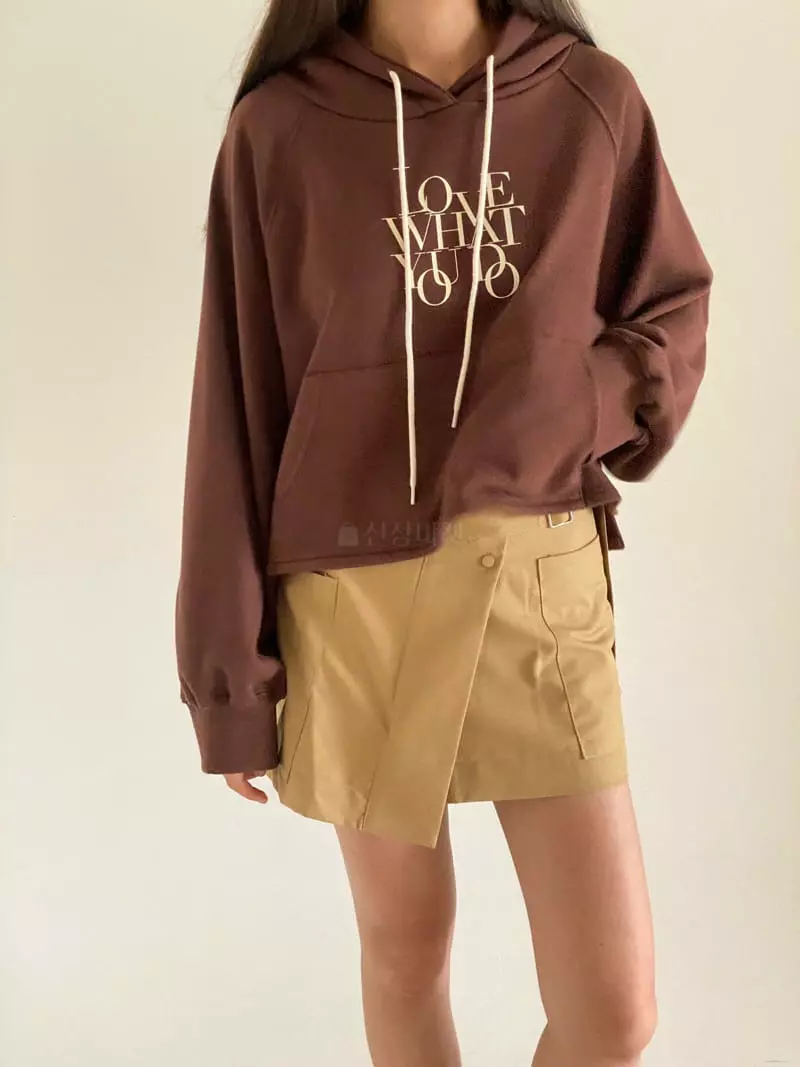 Villabutton - Korean Women Fashion - #momslook - Lettering Hoody - 8