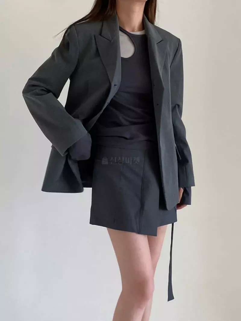 Villabutton - Korean Women Fashion - #pursuepretty - Two Button Jacket - 6