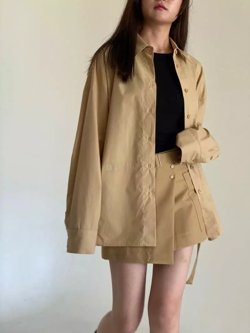Villabutton - Korean Women Fashion - #pursuepretty - Over Shirt - 3