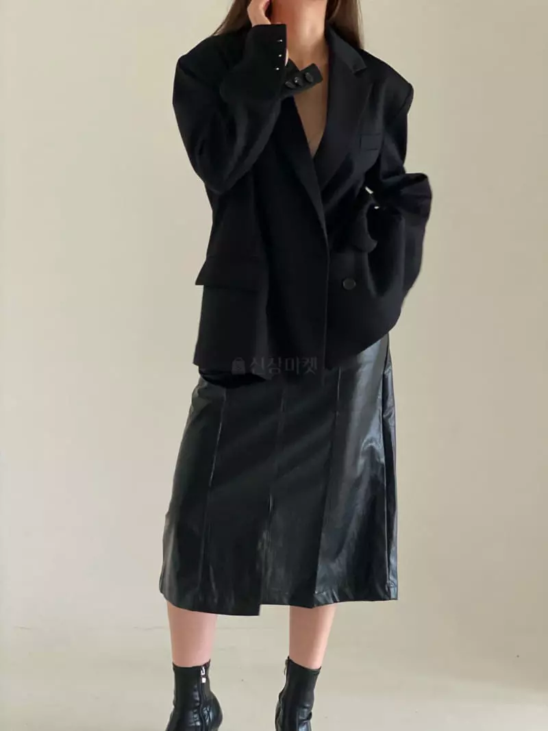 Villabutton - Korean Women Fashion - #romanticstyle - Over Jacket - 6