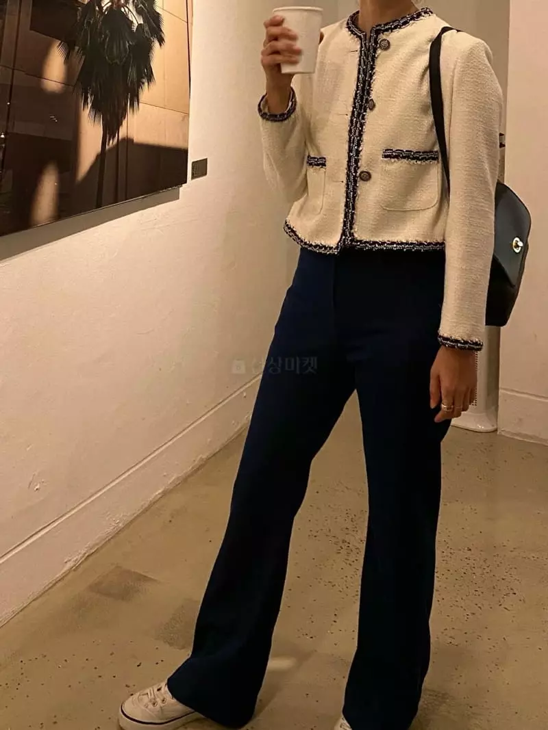 Villabutton - Korean Women Fashion - #romanticstyle - Bootscut Pants