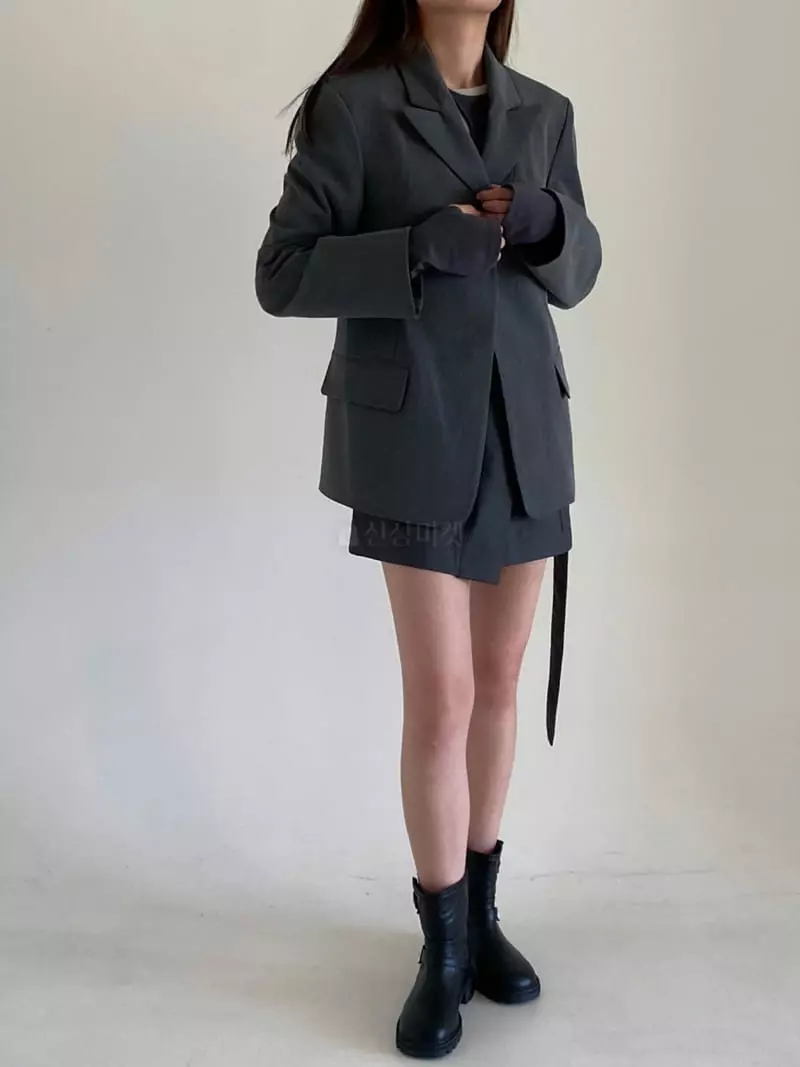 Villabutton - Korean Women Fashion - #shopsmall - Two Button Jacket - 9