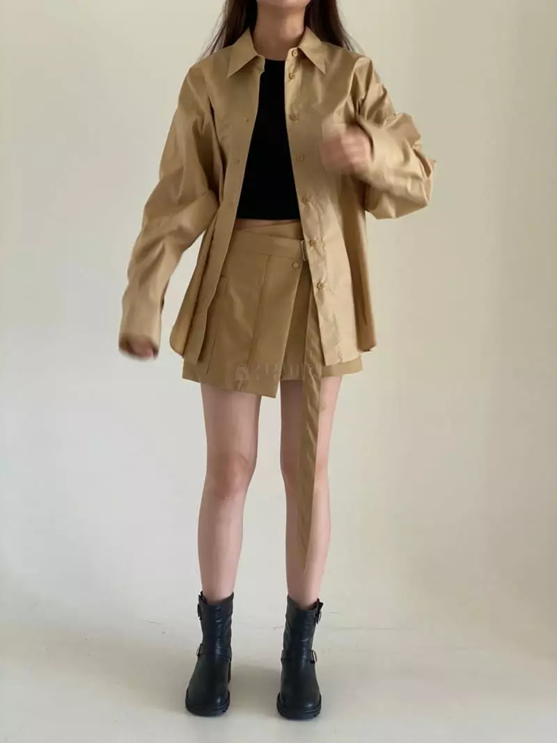 Villabutton - Korean Women Fashion - #shopsmall - Over Shirt - 6