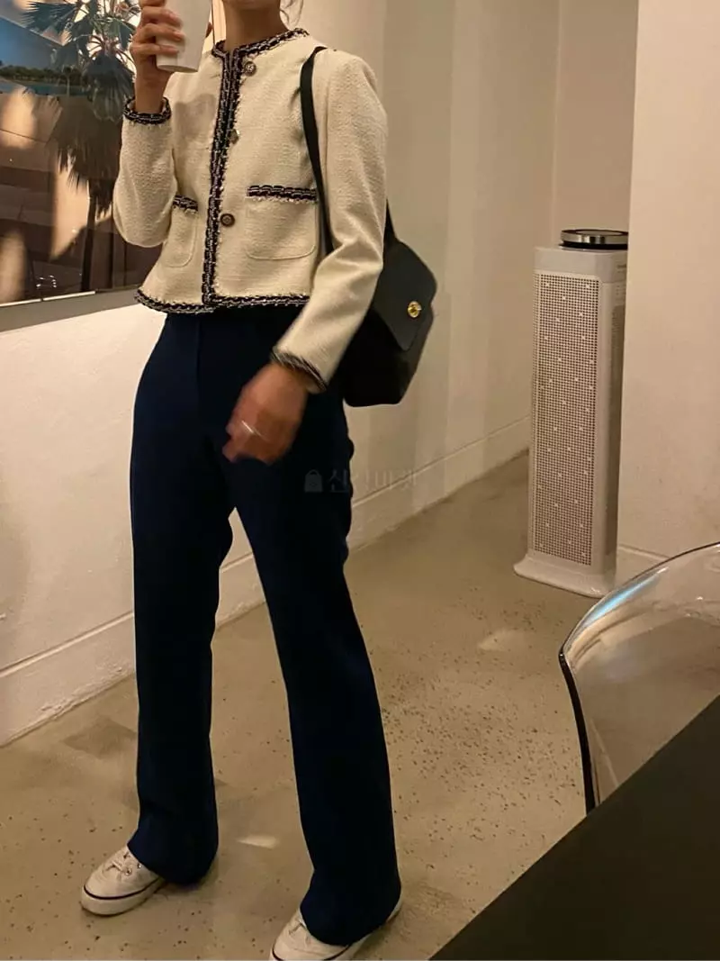 Villabutton - Korean Women Fashion - #shopsmall - Bootscut Pants - 2