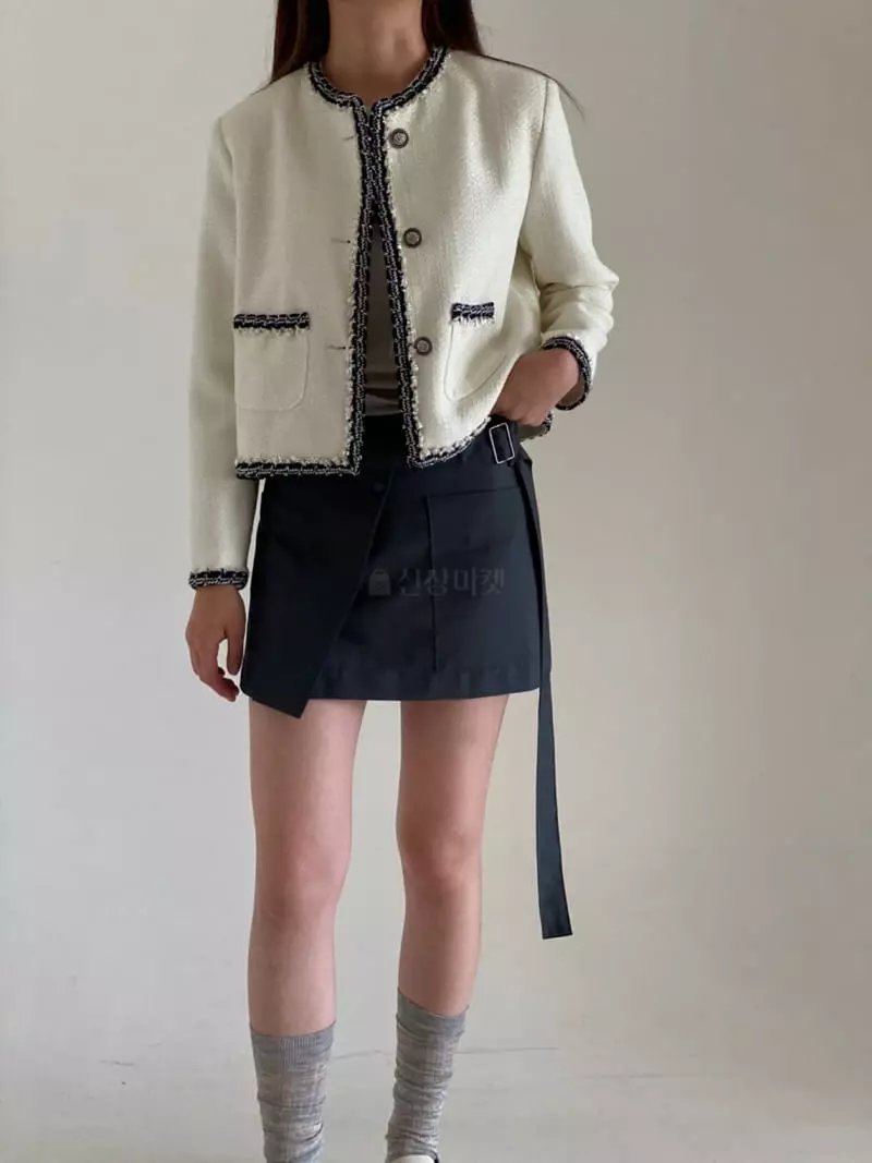Villabutton - Korean Women Fashion - #thatsdarling - Twid Jacket - 12
