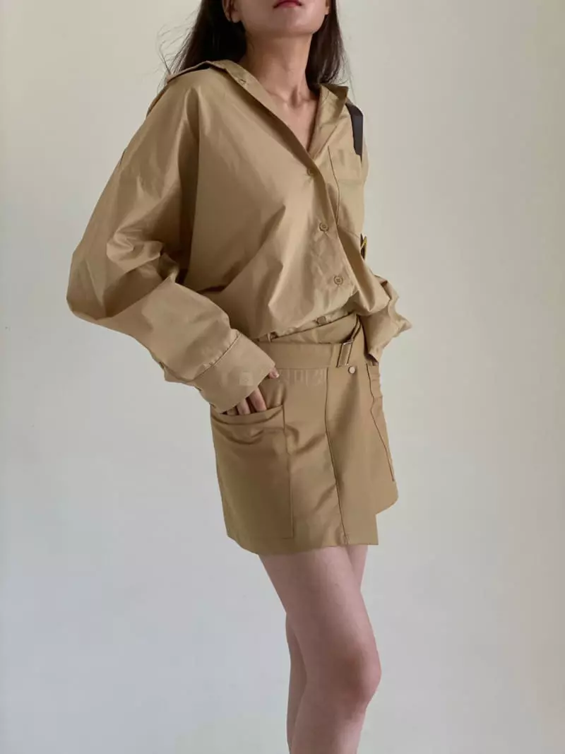 Villabutton - Korean Women Fashion - #thatsdarling - Over Shirt - 7