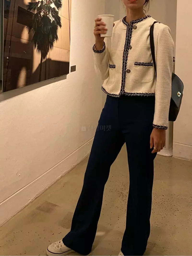 Villabutton - Korean Women Fashion - #thatsdarling - Bootscut Pants - 3