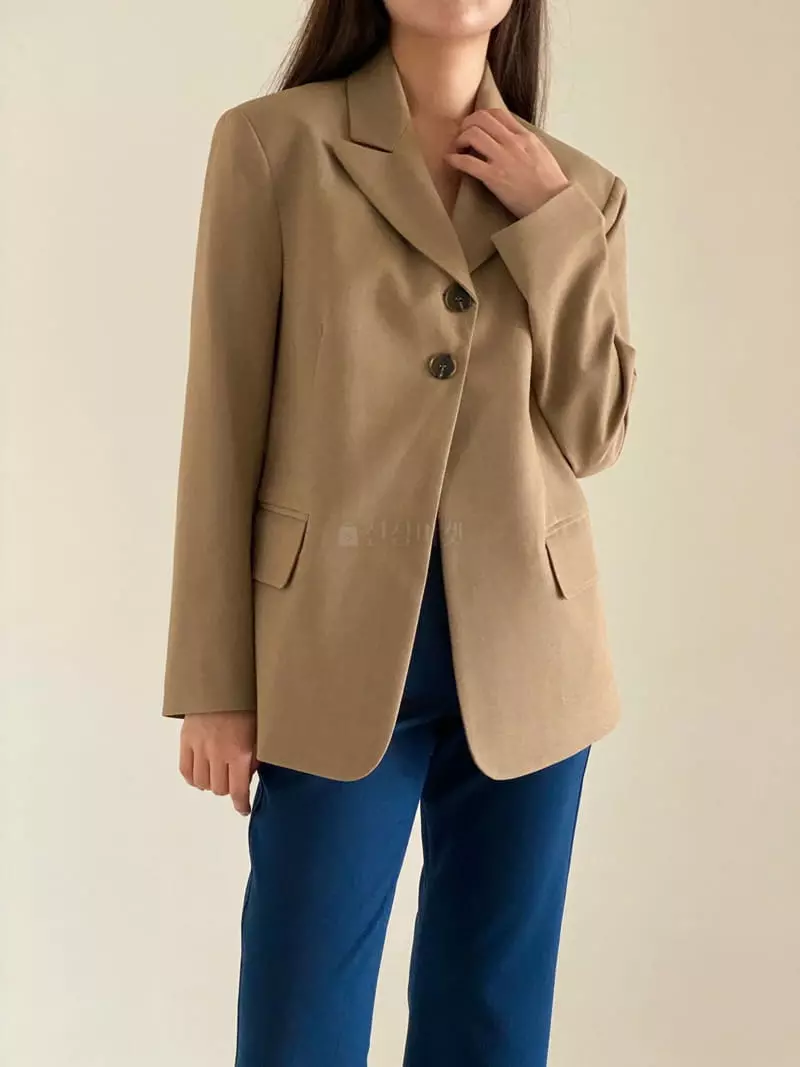 Villabutton - Korean Women Fashion - #thelittlethings - Two Button Jacket - 11