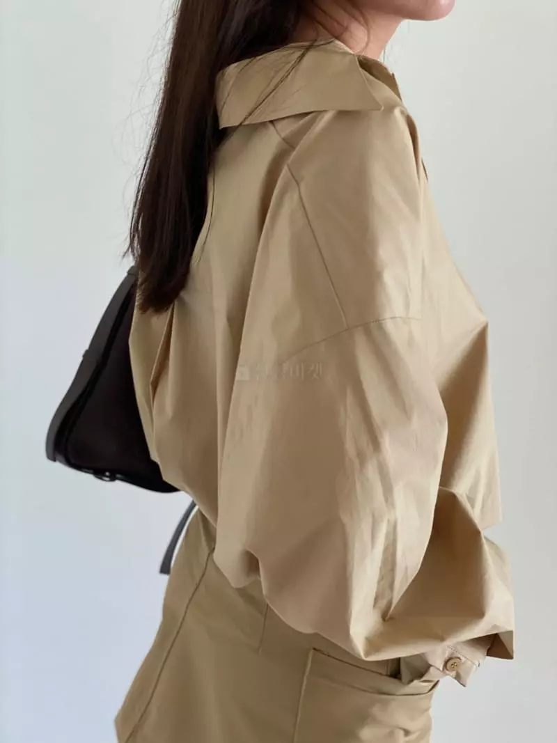 Villabutton - Korean Women Fashion - #vintageinspired - Over Shirt