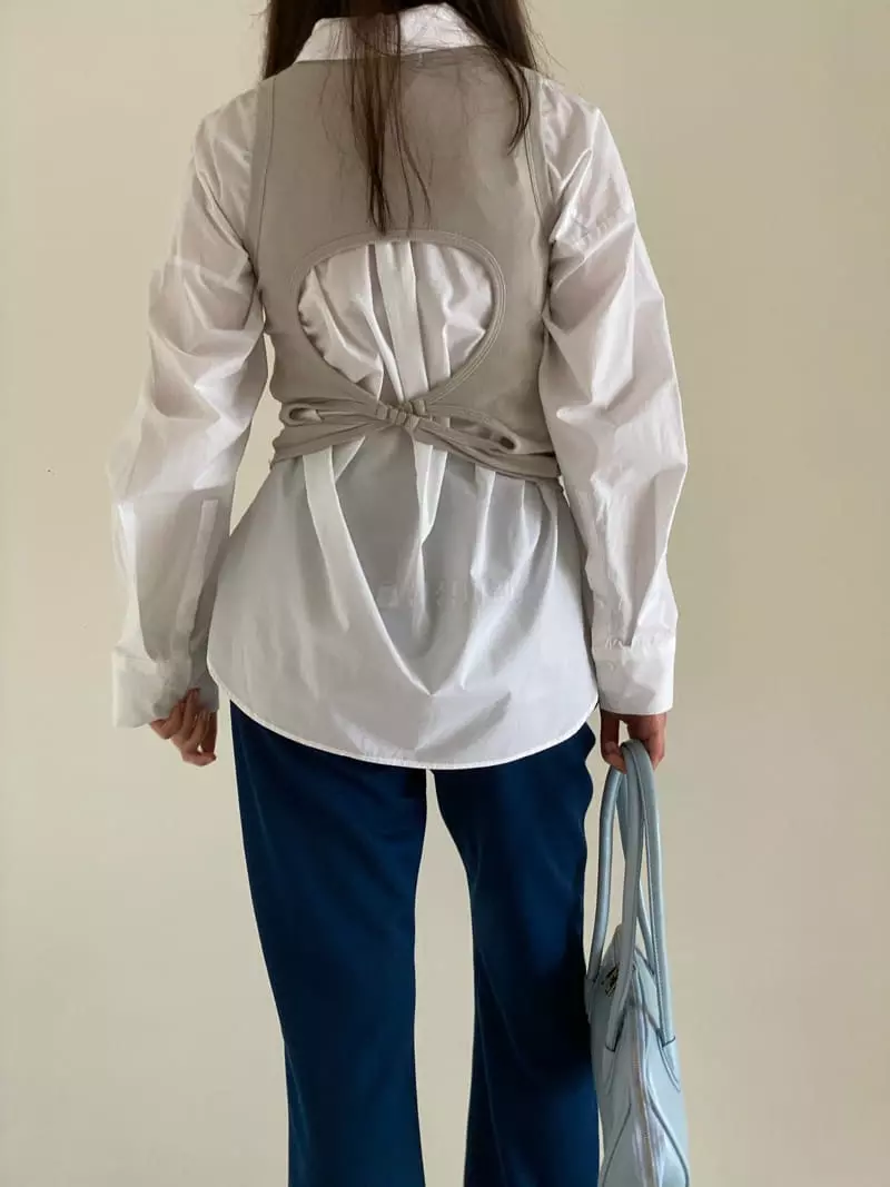 Villabutton - Korean Women Fashion - #vintagekidsstyle - Heat Sleeveless - 8