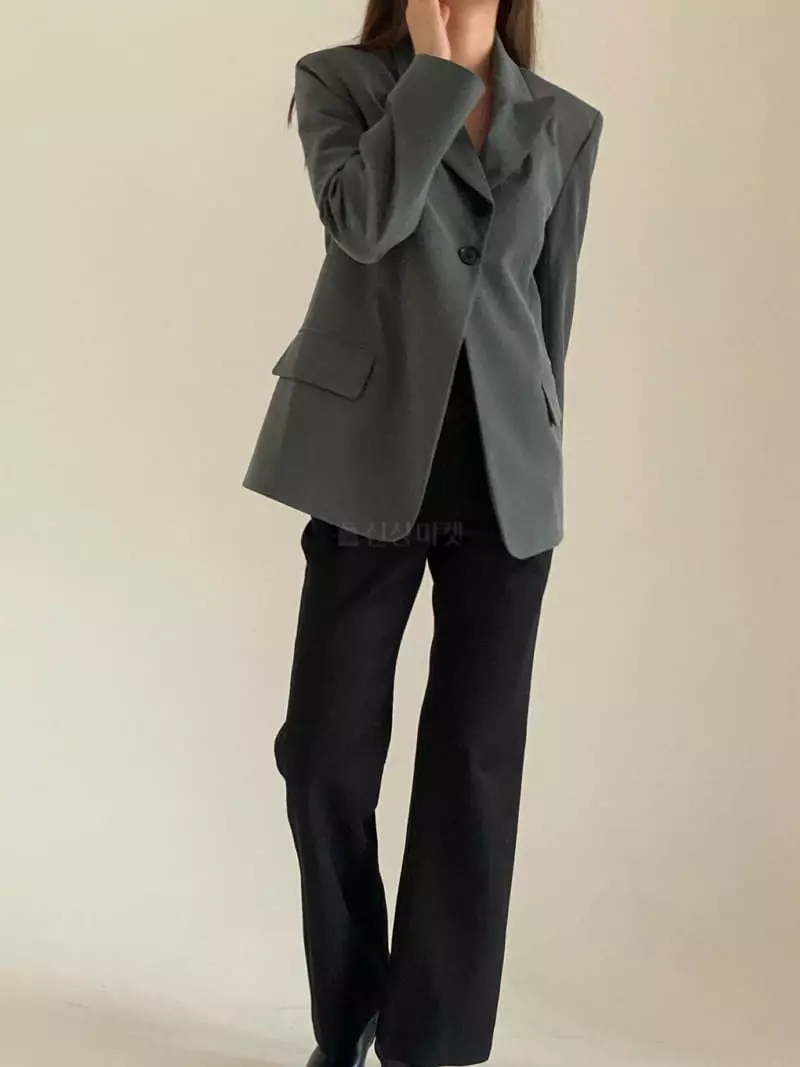 Villabutton - Korean Women Fashion - #vintagekidsstyle - Two Button Jacket - 5