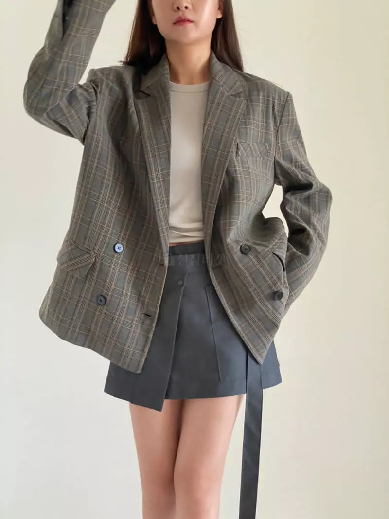 Villabutton - Korean Women Fashion - #womensfashion - Over Jacket - 11