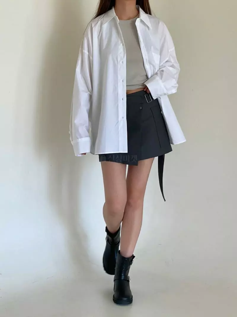 Villabutton - Korean Women Fashion - #womensfashion - Over Shirt - 10